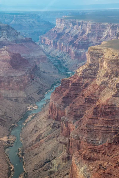 Grand Canyon Dans Vol Hélicoptère Des États Unis — Photo