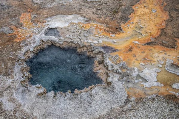Yellowstone Daki Volkanik Manzara — Stok fotoğraf