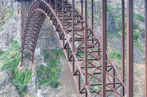 Snake River Bridge Den Usa — Stockfoto