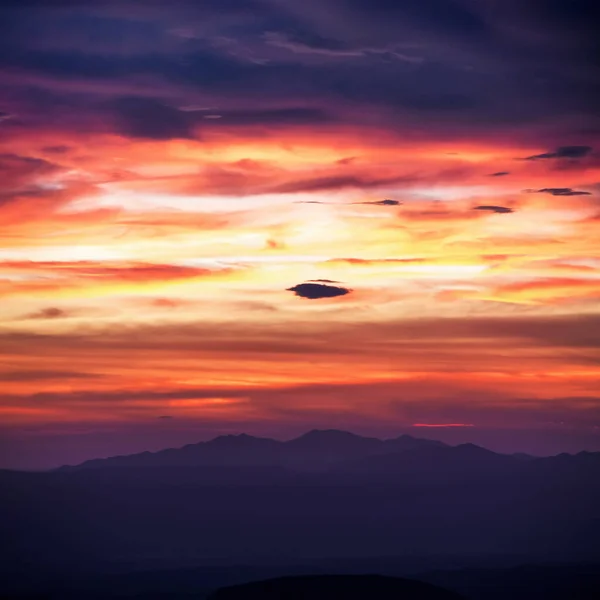 Zonsondergang Costa Rica — Stockfoto