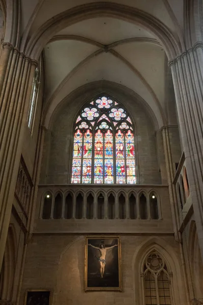 Catedral Dijon Francia — Foto de Stock
