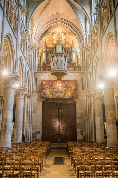 Notre Dame Dijon Templom Franciaországban — Stock Fotó