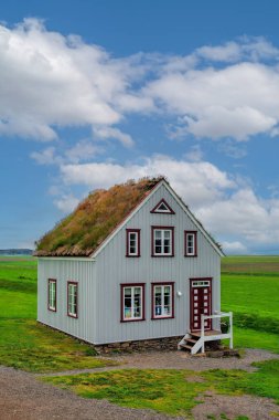 İzlanda 'daki Glaumbaer Çiftliği