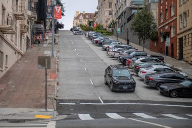 San Francisco 'da sokak manzarası