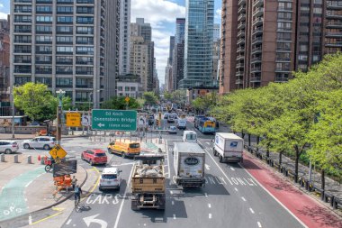 New York sokakları ve onların dolaşımı