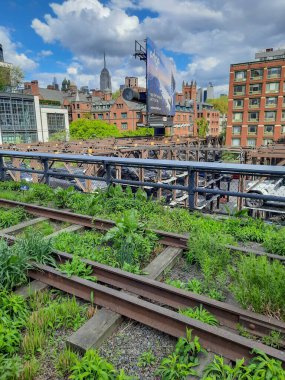 New York 'taki yüksek hat.