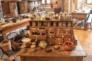 Lüksemburg 'daki Vianden Şatosu