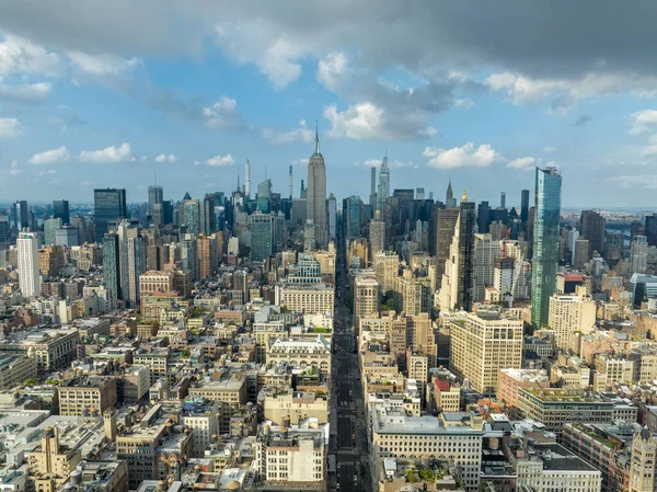 New York City 5Th Avenue Känd Shoppingdestination Cityscape Skyline Utsikt — Stockfoto