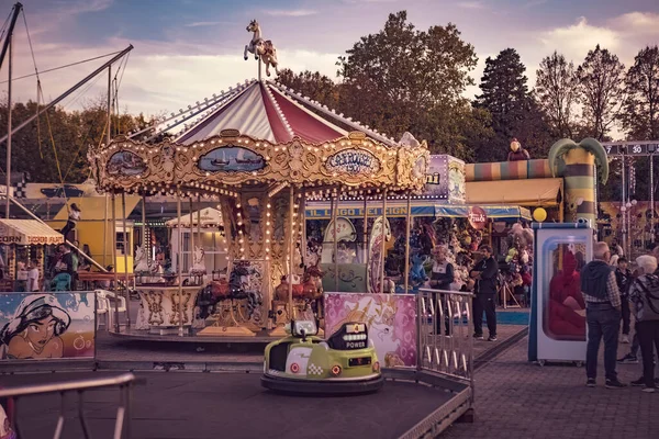 Rovigo Italie Octobre 2022 Merry Funfair Park — Photo