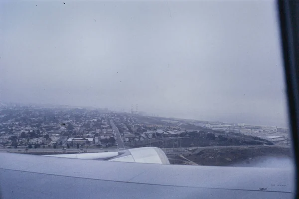 Los Angeles États Unis Mai 1979 Décollage Avion Dans Les — Photo