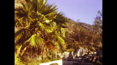 Orlando, ABD 1981: 80 'lerde küçük otel havuzu ayrıntıları