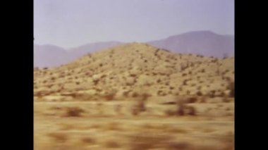 Phoenix, ABD 1981: Arizona Çöl Seyahat Görüşü 80 'lerde