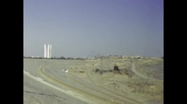 Kahire, Mısır 1988: 80 'lerde Mısır Nil navigasyon sahnesi