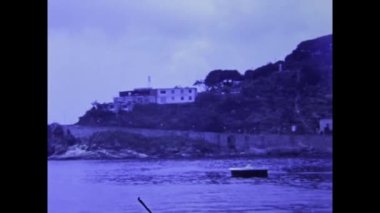 Elba Adası, İtalya 1975: 70 'lerdeki Elba Adası panorama sahnesi