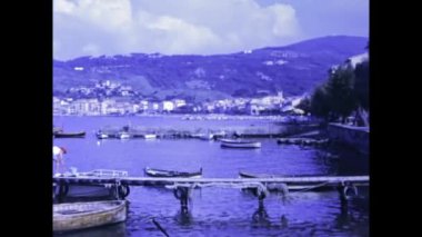 Elba Adası, İtalya 1975: 70 'lerdeki Elba Adası panorama sahnesi