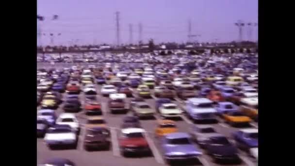 美国奥兰多 80年代迪斯尼乐园景观 — 图库视频影像