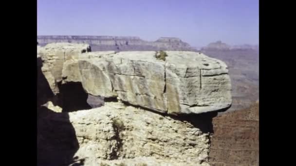 Phoenix Estados Unidos Maio 1981 Vista Grand Canyon Década — Vídeo de Stock