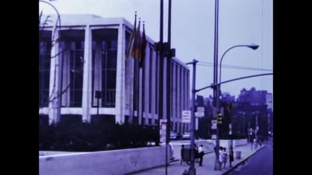 Νέα Υόρκη Ηνωμένες Πολιτείες Μπορεί 1979 Νέα Υόρκη Σκηνή Της — Αρχείο Βίντεο