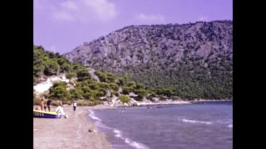 Loutraki, Yunanistan Eylül 1973: 70 'lerdeki Yunan sahnesi