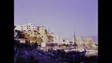 Atina, Yunanistan Eylül 1973: Atina şehir manzarası 70 'lerde