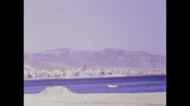 Atina, Yunanistan Eylül 1973: Atina şehir manzarası 70 'lerde