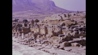 Atina, Yunanistan Eylül 1973: Atina şehir manzarası 70 'lerde