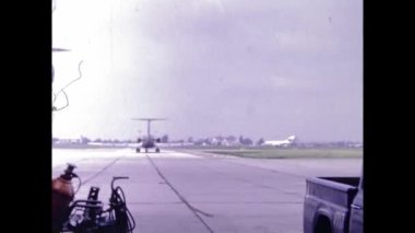 Buffalo, Birleşik Devletler Mart 1967: Buffalo Havaalanı 'nda uçak sahnesi