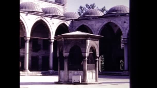 Istanbul Turquie Juin 1969 Instanbul Vue Sur Ville Dans Les — Video