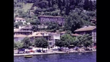 İstanbul, Türkiye Haziran 1969: 60 'larda şehir manzarası