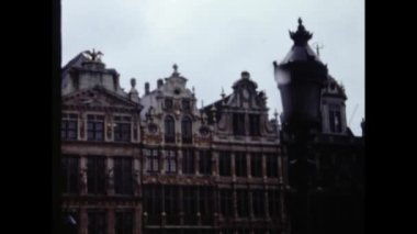 Rotterdam, Hollanda 1982: Rotterdam şehir manzarası 80 'lerde