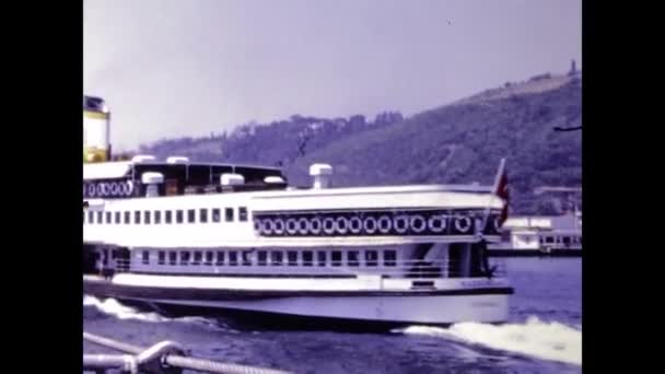 Istanbul Türkei Juni 1969 Stadtansichten Von Istanbul Den 60Er Jahren — Stockvideo