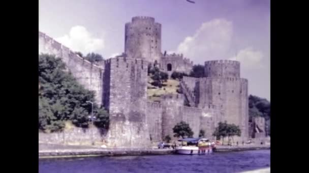 Istanbul Turkiet Juni 1969 Instanbul Utsikt Över Staden Talet — Stockvideo
