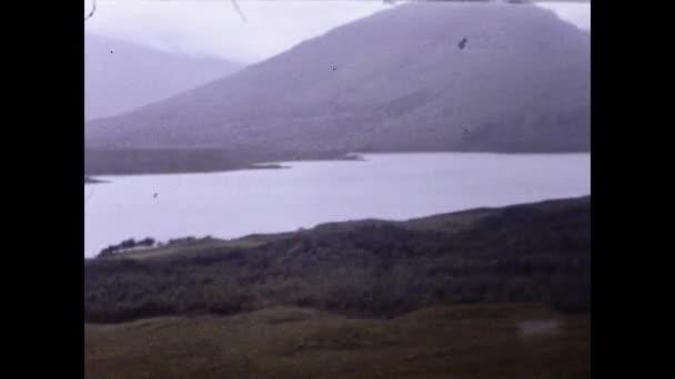 Lincoln Verenigd Koninkrijk Oktober 1982 Schots Landschap Jaren — Stockvideo