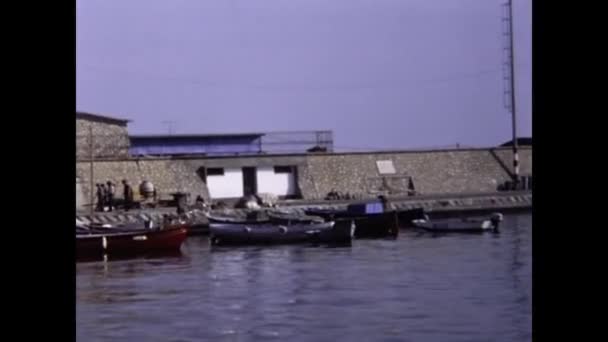 Ostrov Giglio Itálie Září 1977 Pohled Ostrov Giglio Letech — Stock video