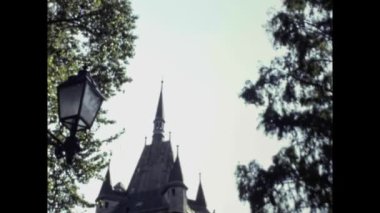 Budapeşte, Macaristan 1989: Budapeşte şehir manzarası 80 'lerde