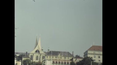 Prag, Çek Cumhuriyeti Eylül 1992: Prag şehir manzarası 90 'larda