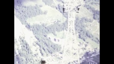 Sorebois, İsviçre Haziran 1974: Sorebois dağ manzarası 70 'lerde