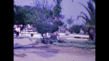 Alanya, Türkiye Haziran 1987: Alanya şehir manzarası 80 'lerde