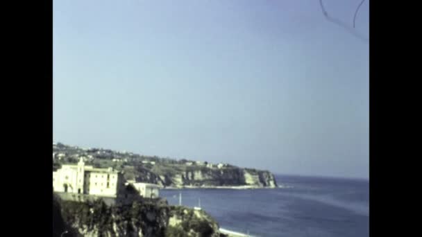 意大利卡坦扎罗 1987年 80年代卡坦扎罗市的风景 — 图库视频影像