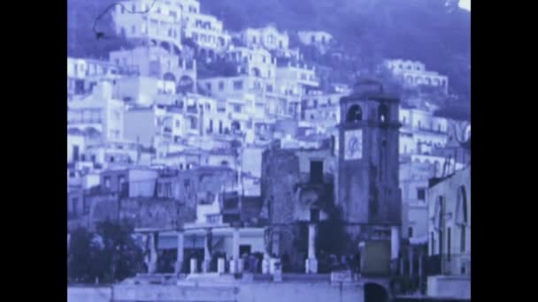 1978年4月 意大利那不勒斯 70年代那不勒斯城市景区 — 图库视频影像
