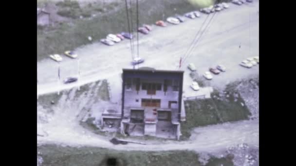 Sorebois Suíça Junho 1974 Cenário Montanhoso Sorebois Nos Anos — Vídeo de Stock