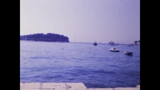 1984年 昭和59年 80年代のプラ クロアチア都市景観 — ストック動画