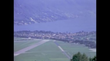 Brüksel, Belçika Mayıs 1968: 60 'lardaki Belçika Dağları manzarası