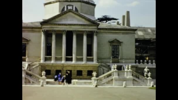 Λονδίνο Ηνωμένο Βασίλειο Μάιος 1958 Chiswick House Gardens View 50S — Αρχείο Βίντεο
