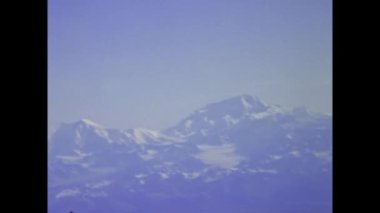 Fairbanks, ABD Temmuz 1987: Alaska dağları 80 'li yıllarda yaz manzarası