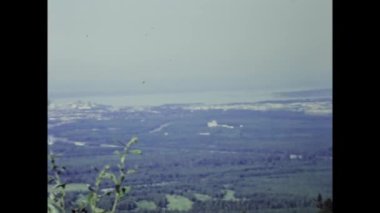 Anchorage, ABD Temmuz 1987: 80 'lerde yaz sahnesinde Doğal Alaska manzarası