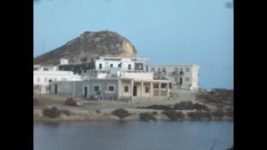 Luna, İspanya Haziran 1977: 70 'lerde İspanya' da deniz kenarında küçük bir köy