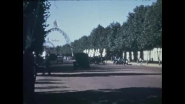 Londra, Birleşik Krallık Mayıs 1948: 40 'lı yıllarda Londra sahnesindeki askerler