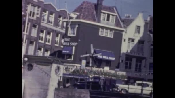 1955年 昭和30年 50年代のパリ市内景観 — ストック動画