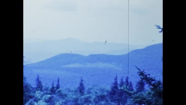 Лінвіль Сполучені Штати Америки Можливо 1966 Дідусь Гора — стокове відео